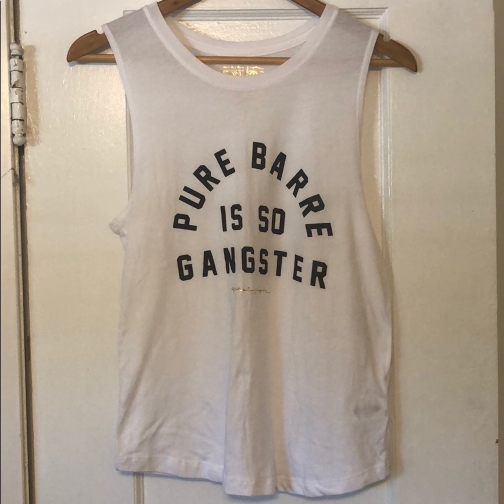 Pure Barre is so gangster tank